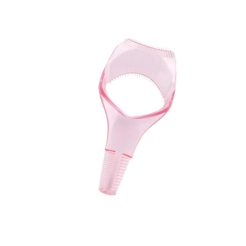 2-in-1 Makeup Stencil - Eyelase Guide and Mascara Shield Smudge-Proof Eye Application Helper for Beginners