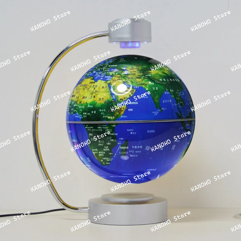 8-Inch Magnetic Levitation Globe Large Home Decoration Novelty Handicraft Office Decoration