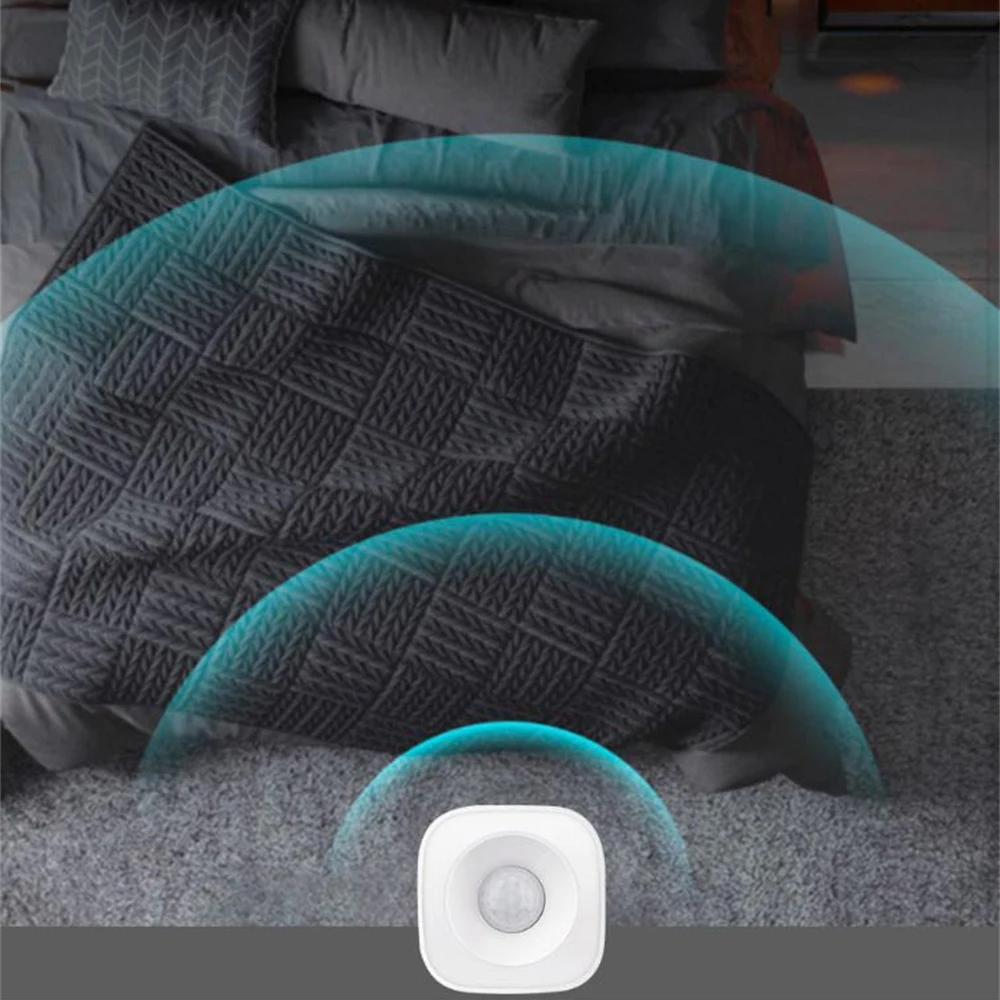 Imagem -03 - Tuya Alexa Movimento Pir Sensor Detector Smart Life App Movimento do Corpo Humano Sistema de Segurança sem Fio Funciona com Casa