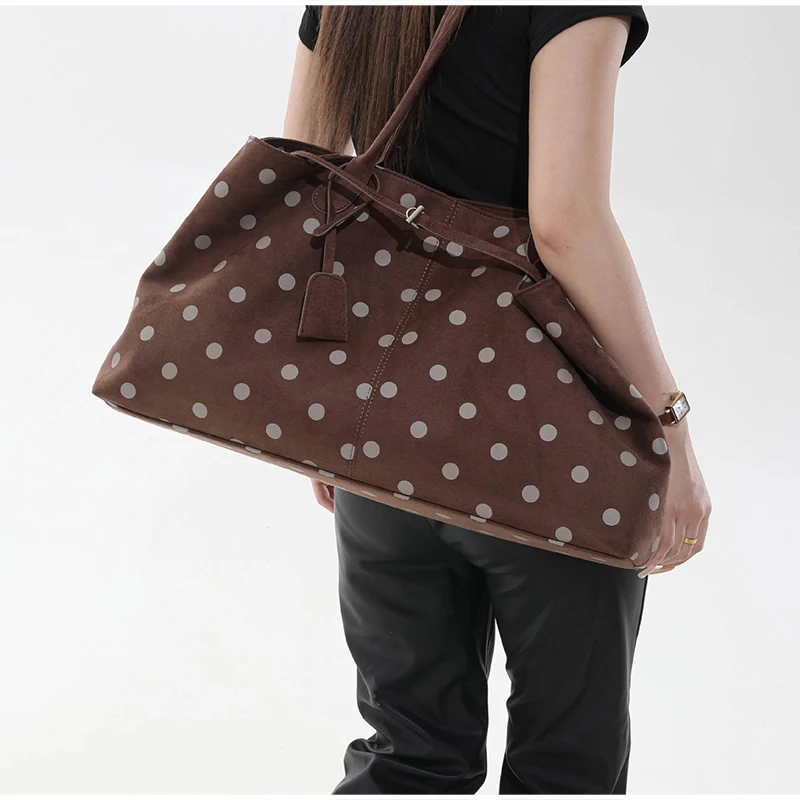 Vintage Casual Tote Tasche Neue Große-kapazität Handtasche Europa Amerika Beliebte Heißer Verkauf Unterarm Tasche Hochwertige Pu Pendler Taschen – Detail 32