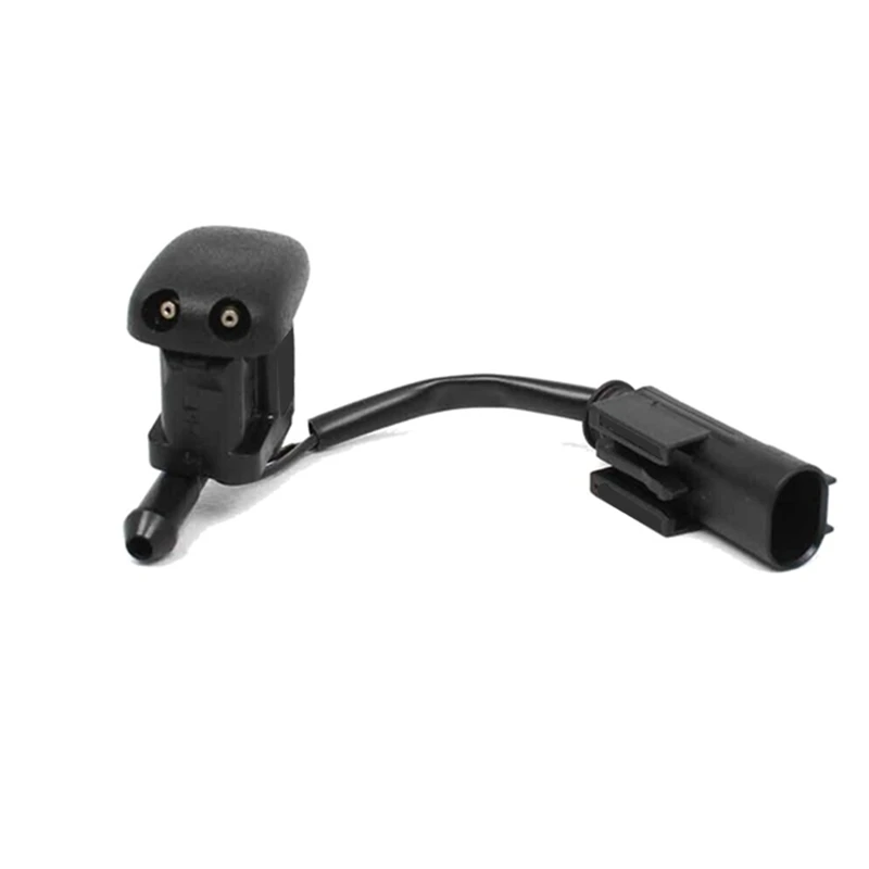 1 Piece New Windshield Heated Washer Sprayer Nozzle Jet Black 61668361039 For BMW 5 Series E39 1997-2003 525I 528I 530I M5