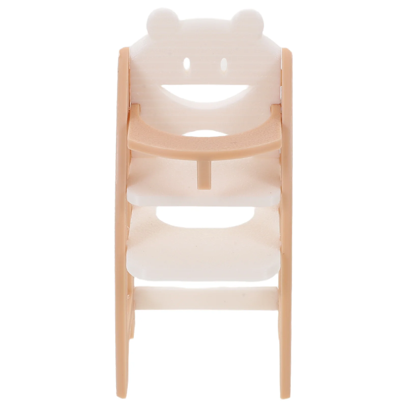 

Realistic Baby Dining Chair 1:12 Scale Mini Highchair For Pretend Play Dollhouse Furniture, Dollhouse Chair, Miniature Dining