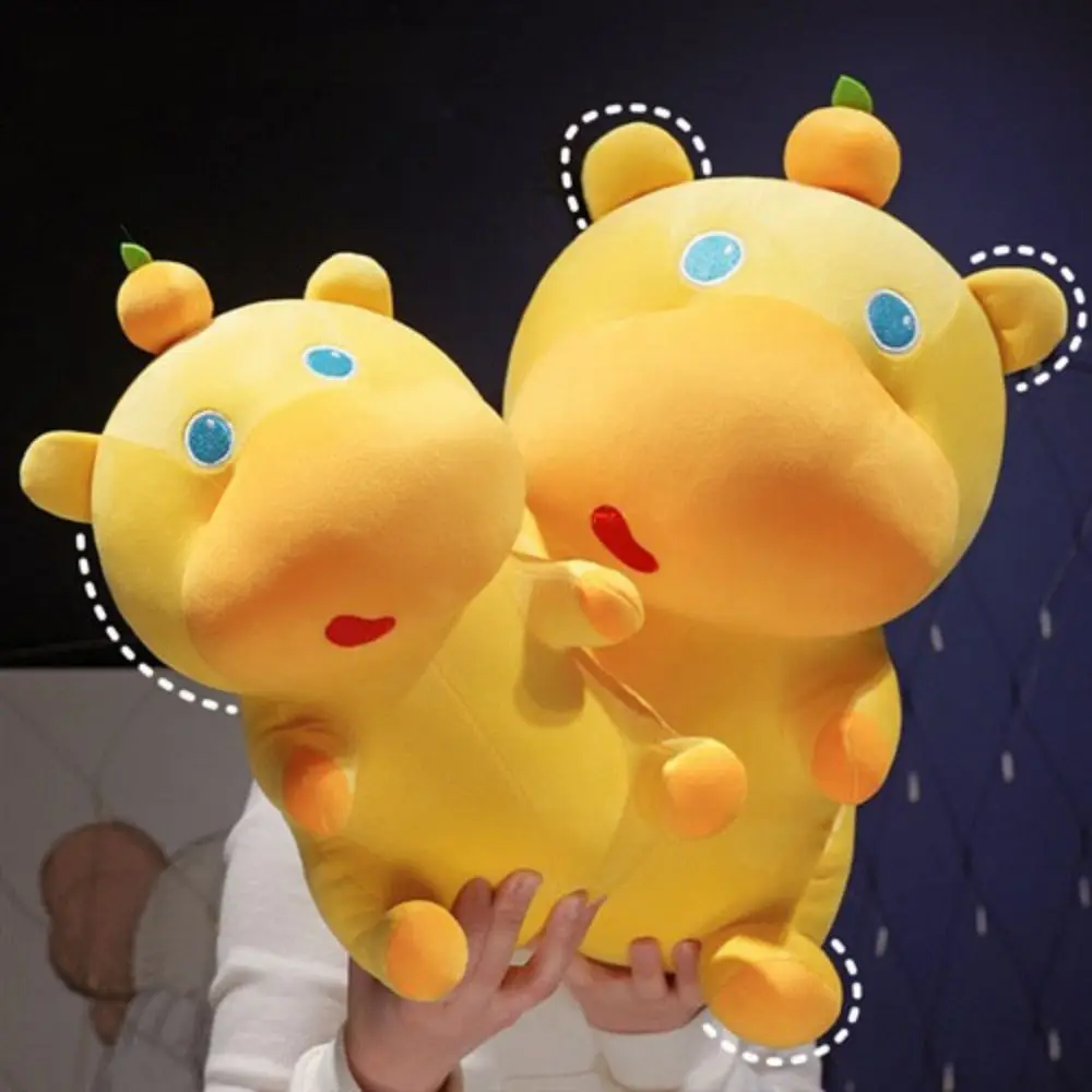 

Capybara Water Dolphin LULU Doll Persimmon Simulation Dolphin LULU Doll Plush Toy Lulu Soft Pillow Stuffed Dolphin Doll