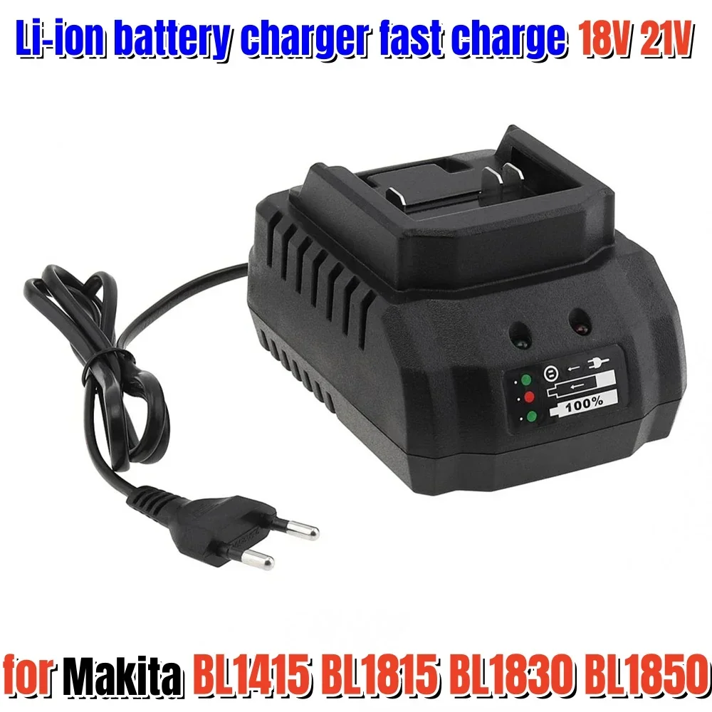 Charger for 18V-21V Makita Model Lithium Battery Apply To Cordless Drill Angle Grinder Spray Gun Electric Blower Power Tools