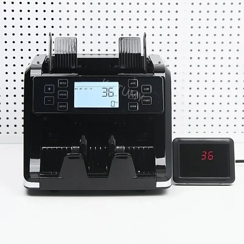 M997 Global Currency Vertical Currency Counting Machine USD Euro Foreign Currency Counting Machine International Edition