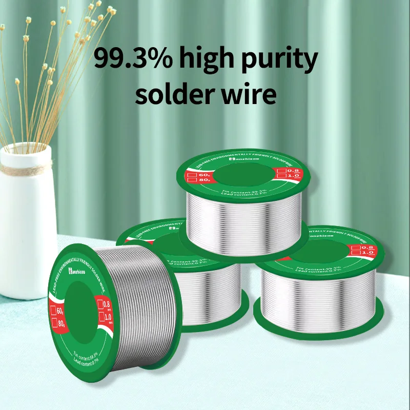 

99.3% solder wire 0.8mm 60g/80g large roll package electronic maintenance consumables soldering firmly without virtual welding