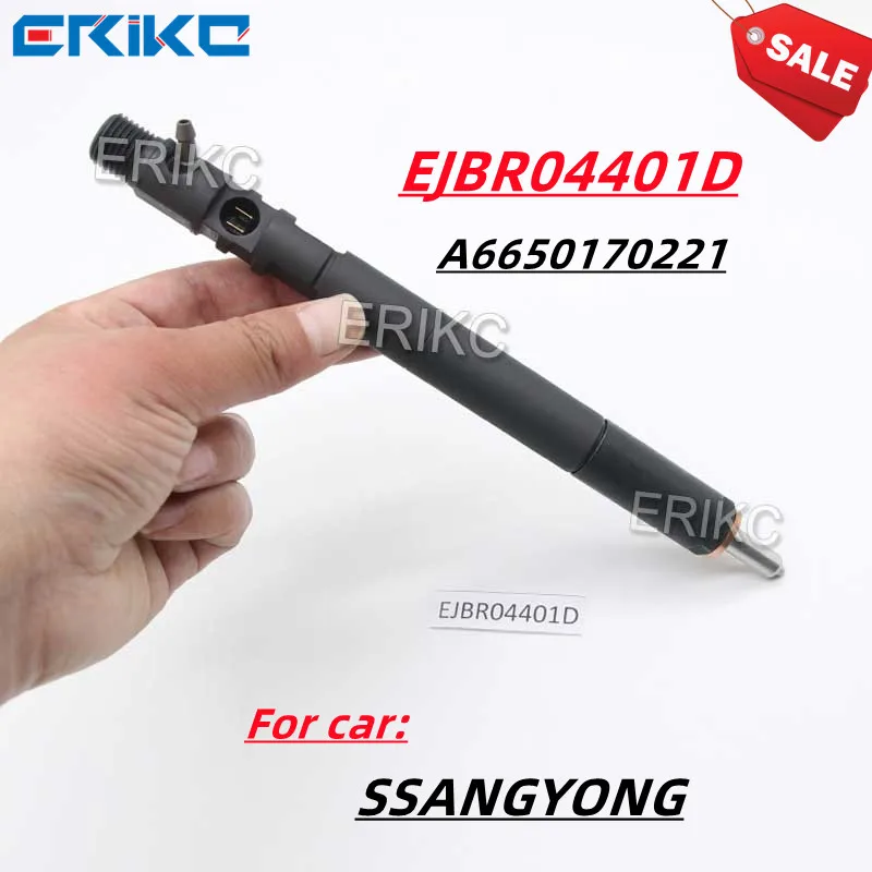 EJBR04401D New Diesel Injecor A6650170221 Nozzle 6650170221 EJBR04401Z FOR SSANGYONG Kyron Rexton Rodius Stavic Euro4