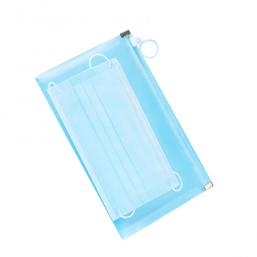 50/80/100PCS Mask Storage Folder Portable Plastic Mask Storage Convenient Storage Face Mask Versatile Mask Organizer