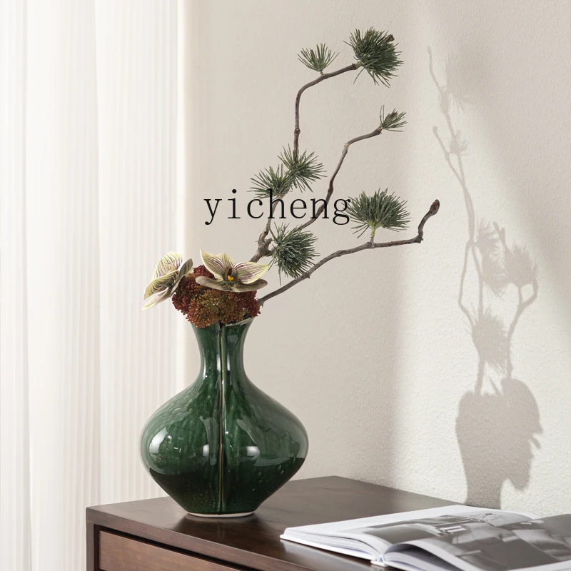 FY floral medieval wabi wind tea room decoration tabletop ornament