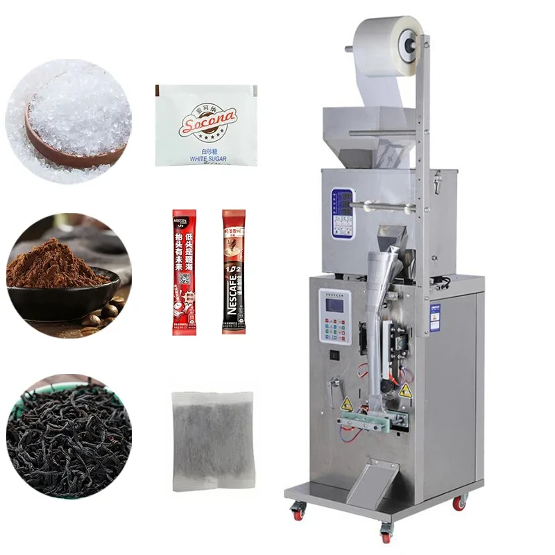 Automatic Concentrated Fruit Juice Powder Sachet Packaging Machine 1-50g