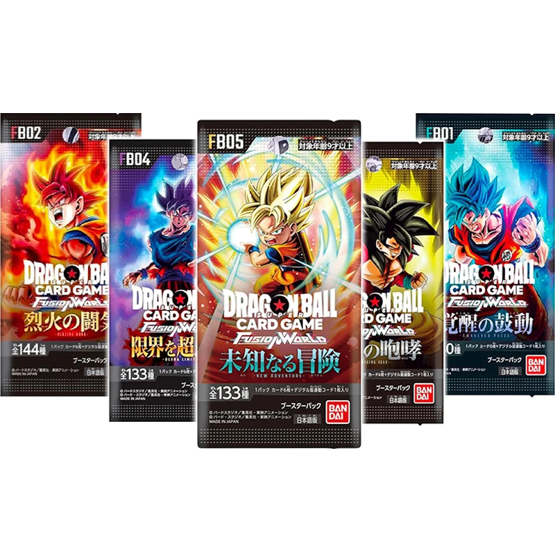 

Special OfferBANDAI Dragon Ball Super Card Game Fusion World Booster Packs TCG JAPAN Anime Collection card FB01-FB08 3Packin sto