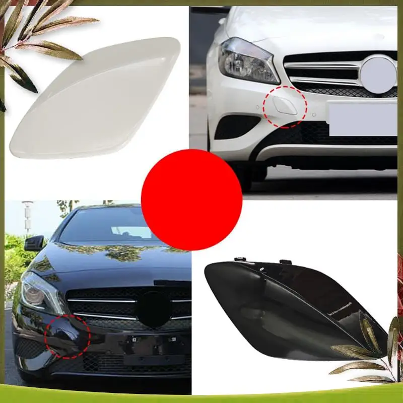 

NEW Car Front Bumper Tow Eye Hook Eye Cover Cap Painted 1768850122 For Mercedes-Benz A Class W176 Front Trailer Cover