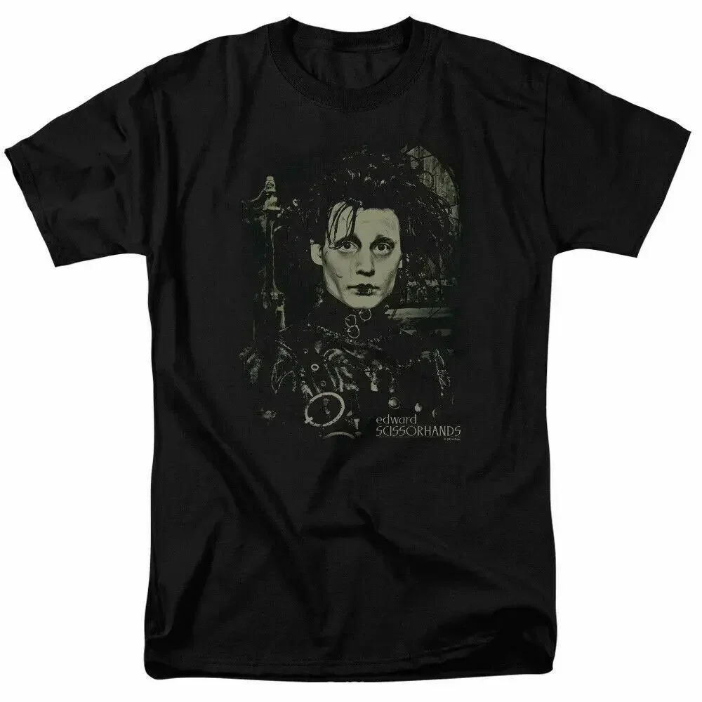 Edward Scissorhands Edward T Shirt Mens Licensed Classic 80s Movie Tee Black
