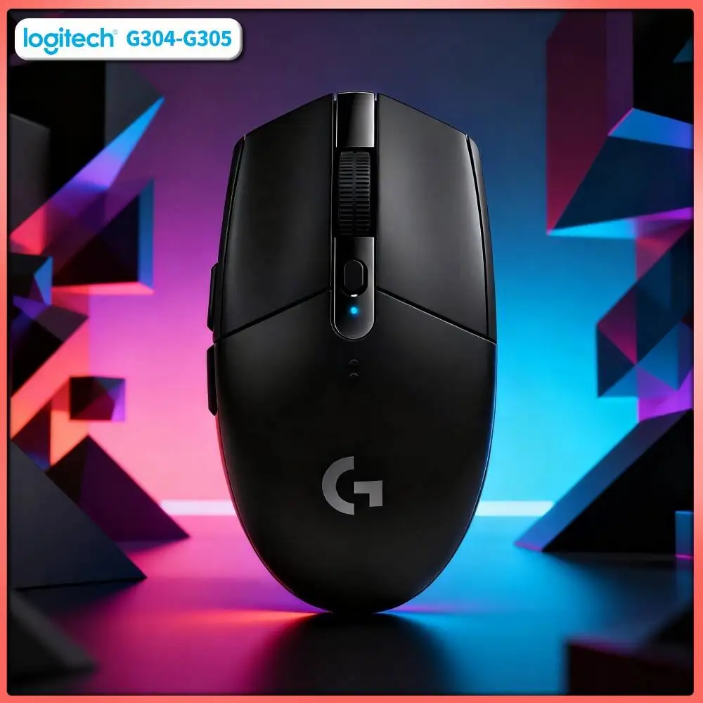Logitech G305 Gaming Mouse with LIGHTSPEED, 12000 DPI HERO Sensor, 6 Custom Buttons, 250h Battery, PC Mac Gamer Pick