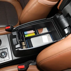 Organizer per Console centrale per accessori sportivi Ford Escape e Bronco, scatola portaoggetti secondaria per braccioli