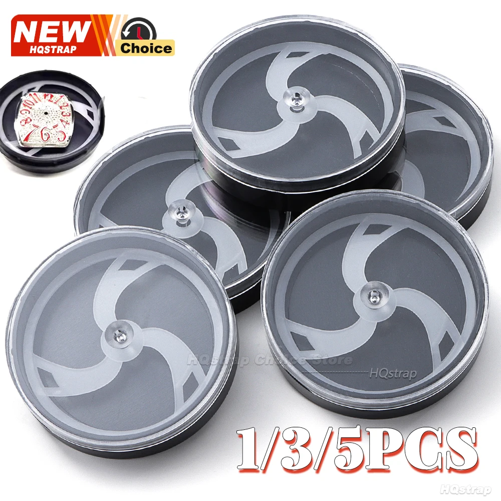 Caja protectora de pantalla para esfera de reloj, funda de plástico para reloj de 51,27mm y 40mm, herramientas de reparación de relojes, accesorios, 1/3/5 Uds.