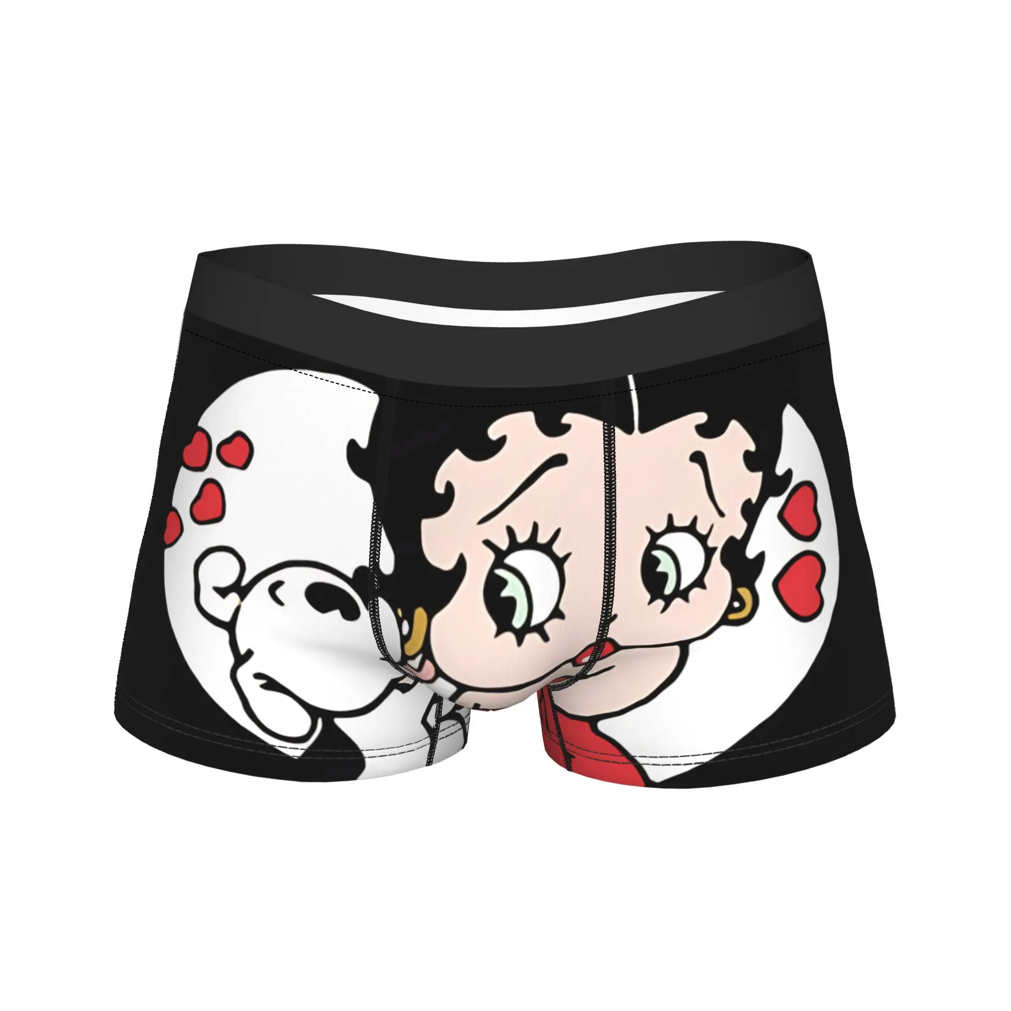 

Bettys Boop Trunk Pouch Underwear Trenky Customs Boxer Brief Comfortable Men Panties Big Size 2XL