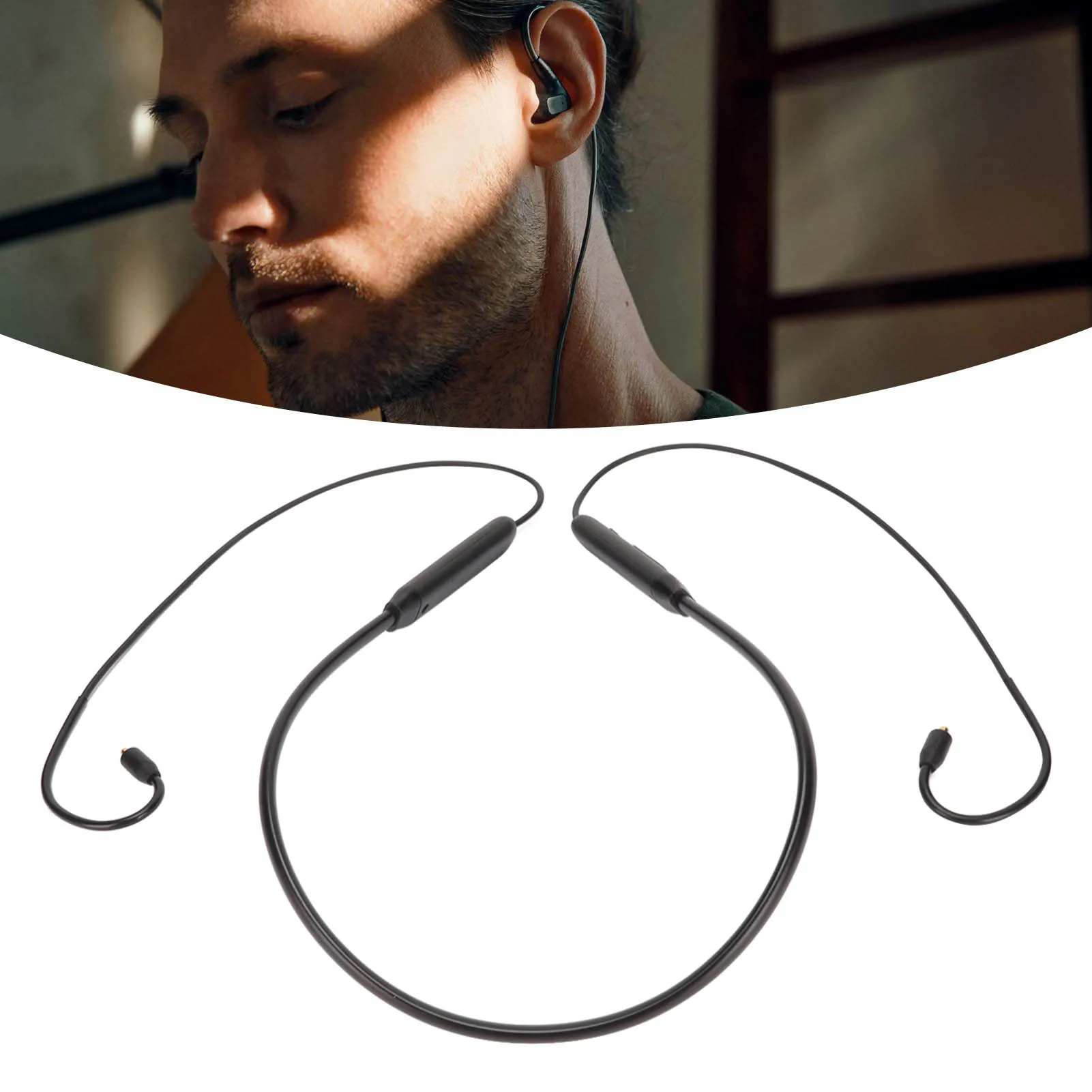 بلوتوث اللاسلكية MMCX كابل محول كفاءة MMCX بلوتوث كابل محول الكمون المنخفض ل W20 ل ES10 ل Se315 ل IE600