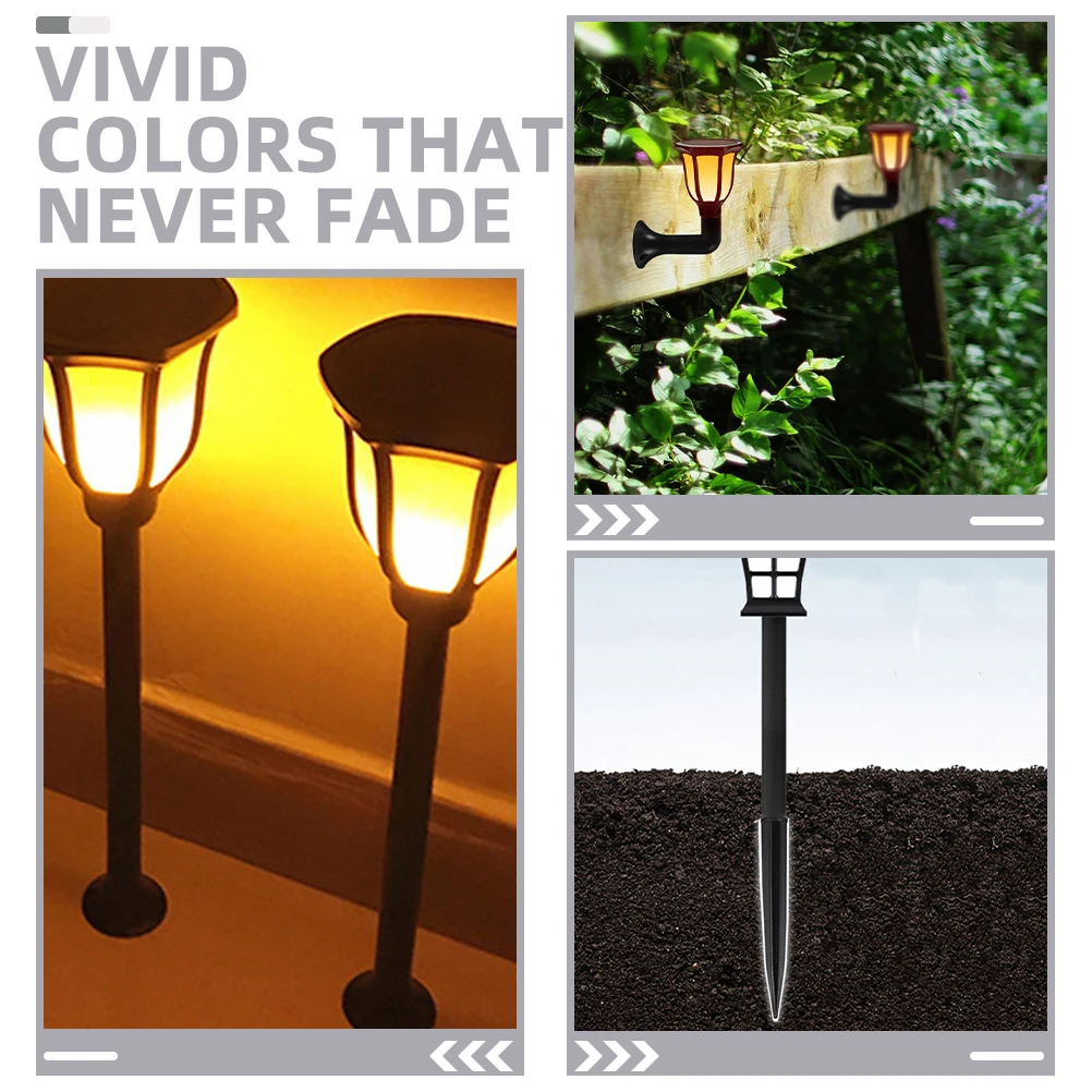 

1Set Landscape Lighting Accessories Solar Light Joints Replacement Weather Resistant Outdoor Light Extension Poles for Garden