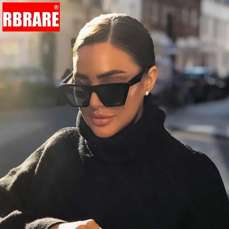 

RBRARA 2023 Cateye Vintage Sunglasses WomenCandy Color Lens Lady Plastic Sun Glasses Classic Outdoor Travel Lentes De Sol Mujer