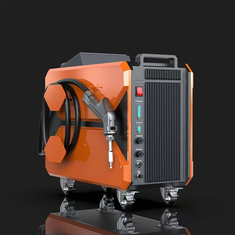 

Bluetimes 35kg 1200w 1500w 4 in 1 Portable Laser Welder Air Cooling Handheld Fiber Laser Welding Machine