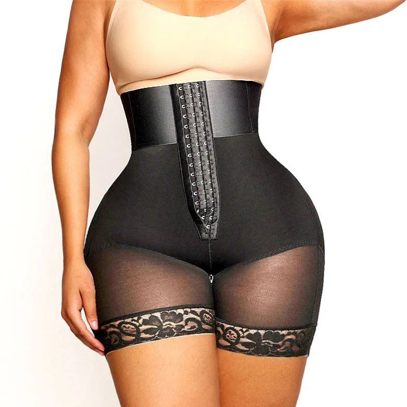 Fajas Colombianas cintura ad alta compressione Tummy Control mutandine corsetto Body Shaper vita Trainer per uso Post-chirurgico Shapewear