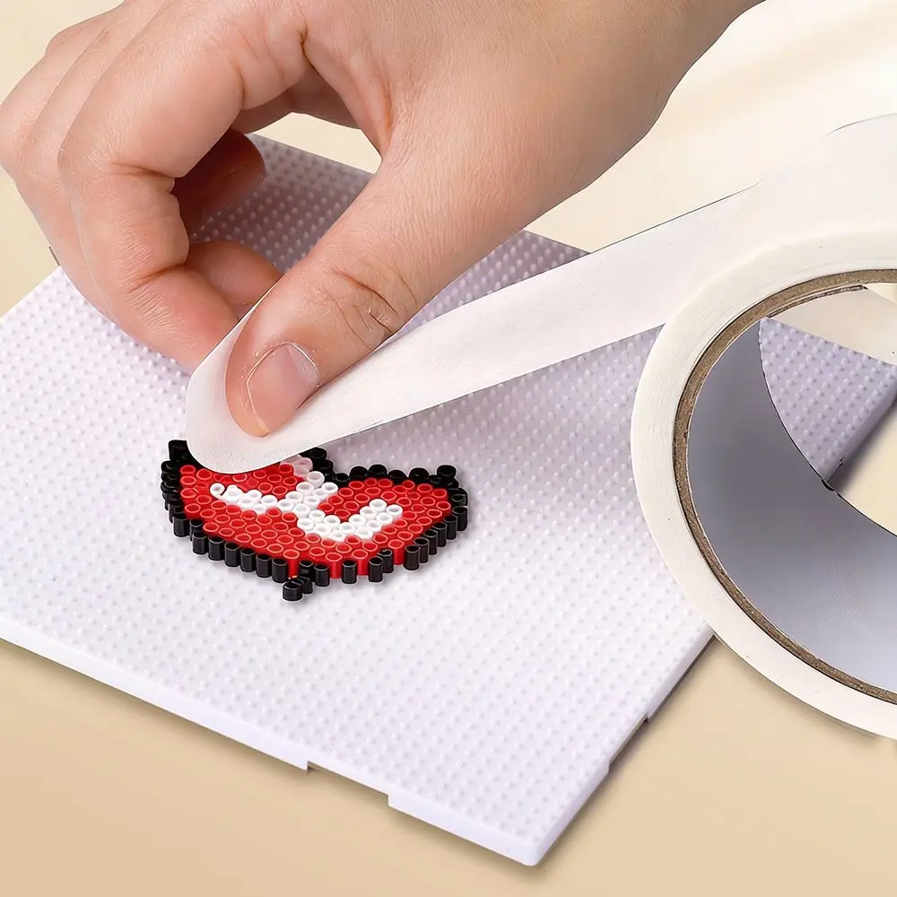 

Handmade Perler Beads Masking Tape No Residue DIY Accessories Ironing Protection Template Paper No Shifting Perler Bead Tool