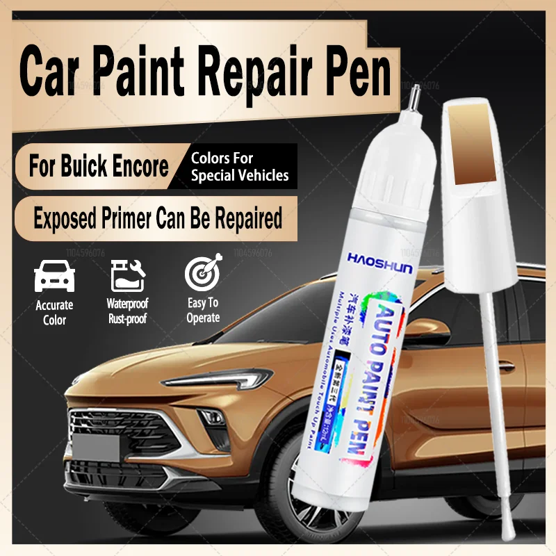 

For Buick Encore 2013-2025 Car Paint Scratch Repair Pen Touch Up Paint Accessories Black Pearl White Silver Deepsea Blue Red