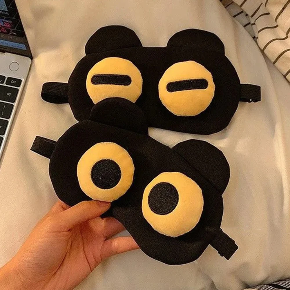 Cartoon Sleep Eye Mask Light Blocking Eye Cover Sleeping Mask Kids Eyes Shade Band Blindfolds Sleep Aids Travel Rest Eyepatch