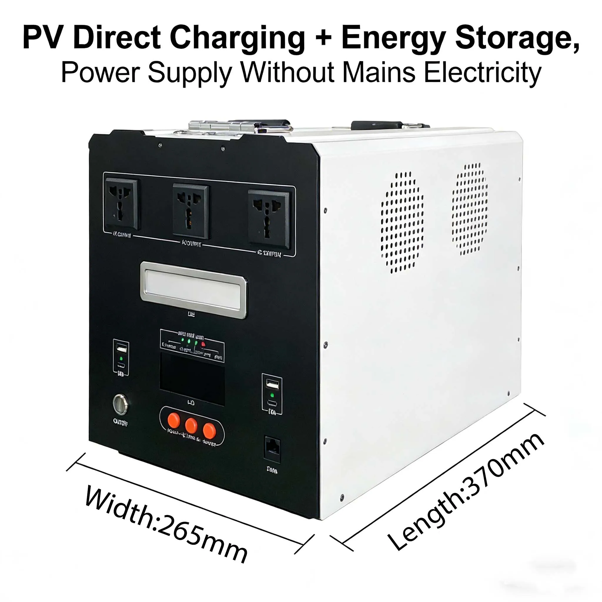 Generators Portable 1.5kWh 48V LiFePO4 Battery Pack for Solar Power Storage Home Backup 6000+ Cycles