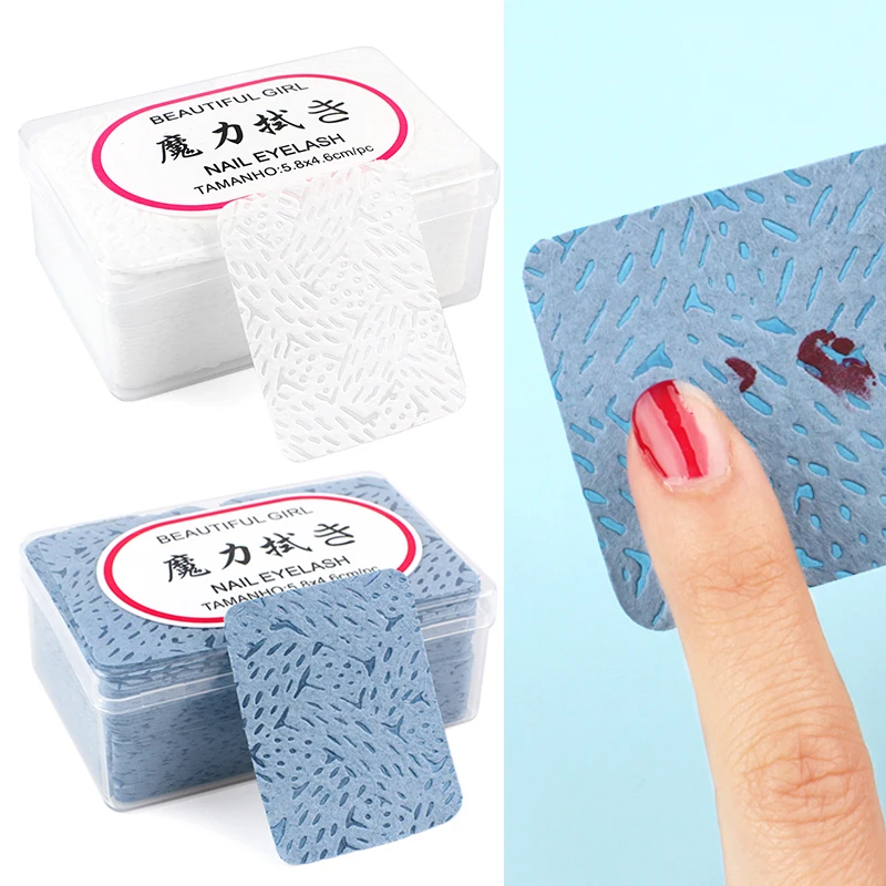 Móng Chuyên Nghiệp Khăn Lau Bông Gel Tẩy Sơn Khăn Ăn Bộ Tẩy Lót Không Dùng Một Lần Mềm Mại Khăn Lau Chuyên Dụng