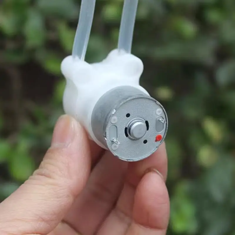 

Micro Self-priming Suction Liquid Pump DC 6-9V Small Mini Peristaltic Dosing Pump Lab Ink Squeeze Sampling Pump
