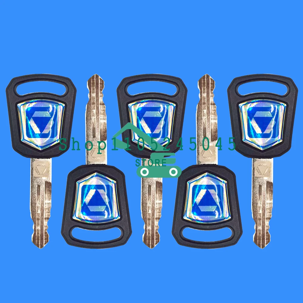 

1/5/10 шт. Новые ключи зажигания для экскаваторов XCMG, ключи для моделей 75DA, 60D, 215, 200, высококачественный ключ для дверного замка