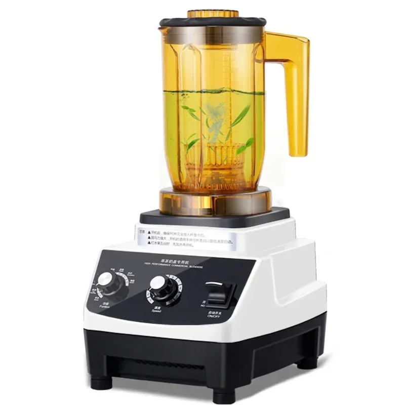 2026 Food Processor Commercial Smoothie Juicer Blender Machine Free Spare Parts PC Kitchen Electric Multifunctional Tool