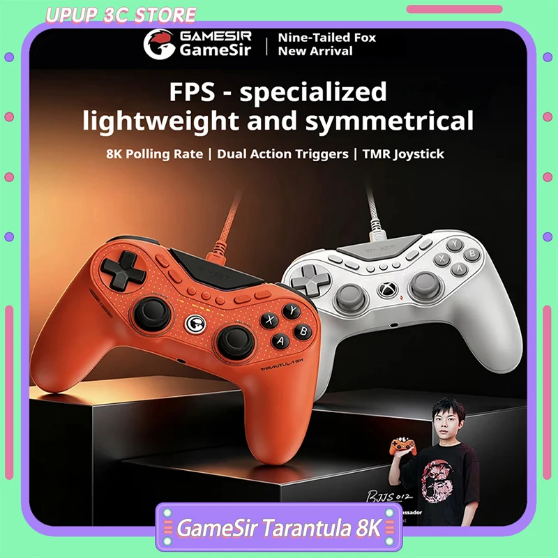 Pc Gaming Ps5 - GameSir Tarantula 8K Controller PC Wired