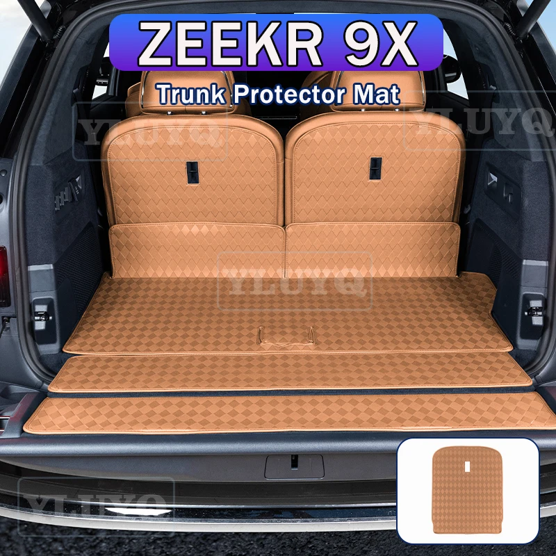 

For 2026 ZEEKR 9X Dedicated Full-Cover Trunk Mat, Waterproof and Scratch-Resistant Interior Protection Accessory Accessories