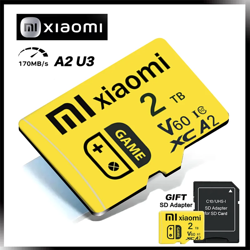 100% оригинальная карта памяти XIAOMI 2 ТБ 128 ГБ 64 ГБ A1 Micro TF SD Card класса 10 UHS-1 TF флэш-карта для Samrtphone Nintendo Switch 100% оригинальная карта памяти XIAOMI 2 ТБ 128 ГБ 64 ГБ A1 Micro TF SD Card класса 10 UHS-1 TF флэш-карта для Samrtphone Nintendo Switch