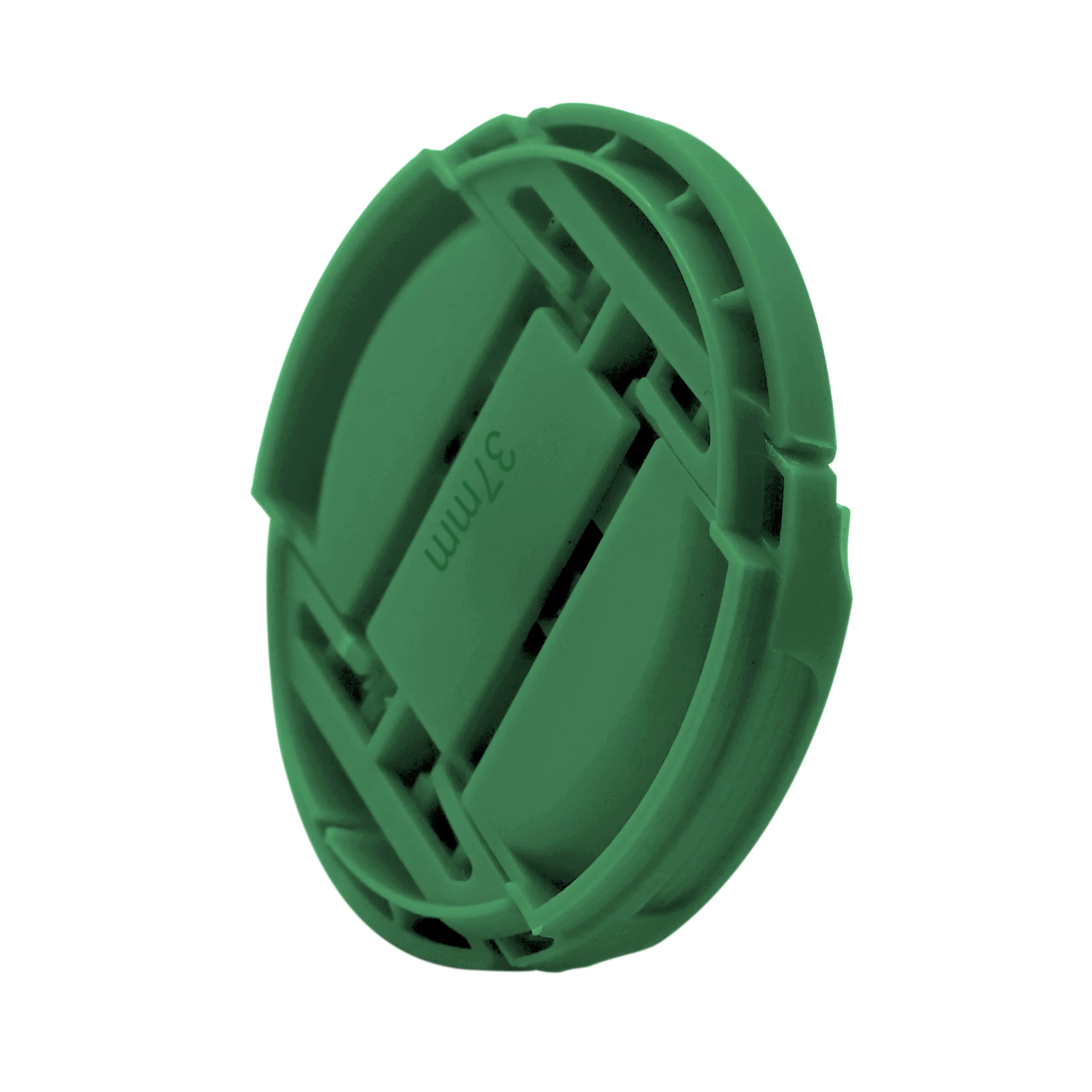 Tapa de lente pinchada central colorida, Rosa/verde, Universal, 37, 40,5, 43, 46, 55, 62, 72, 77, 82, 86 mm