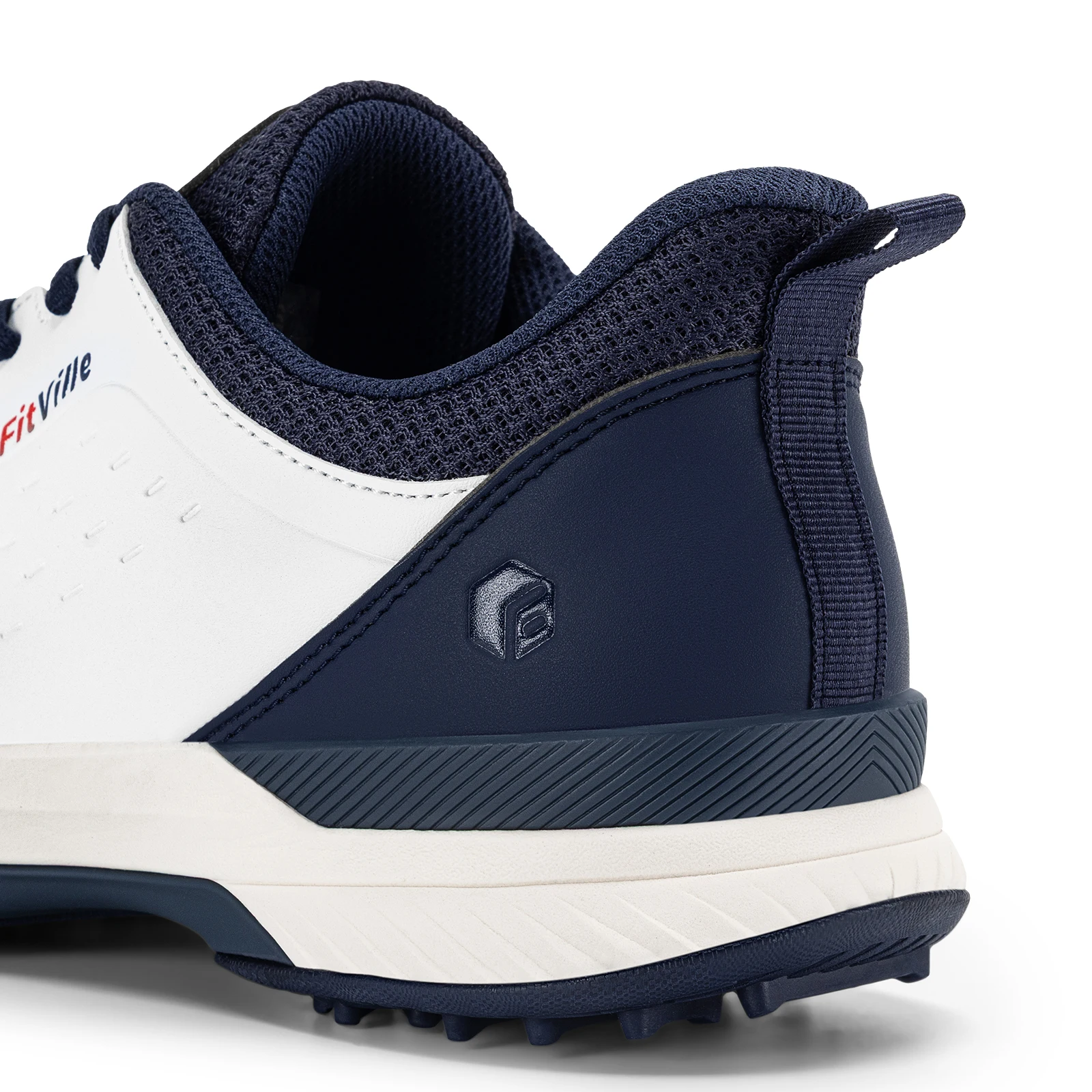 FitVille Extra Breite Herren-Golfschuhe Wasserabweisende Golf-Sneaker Lässige Rutschfeste Golfer-Trainingsschuhe mit Gewölbeunterstützung – Detail 14
