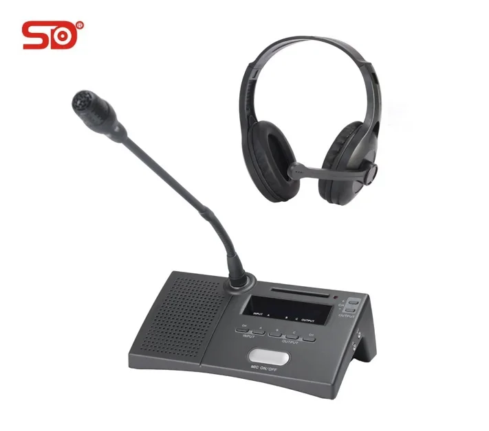 Hot sales simultaneous interpretation equipment 12language translator SI-H8412 SINGDEN