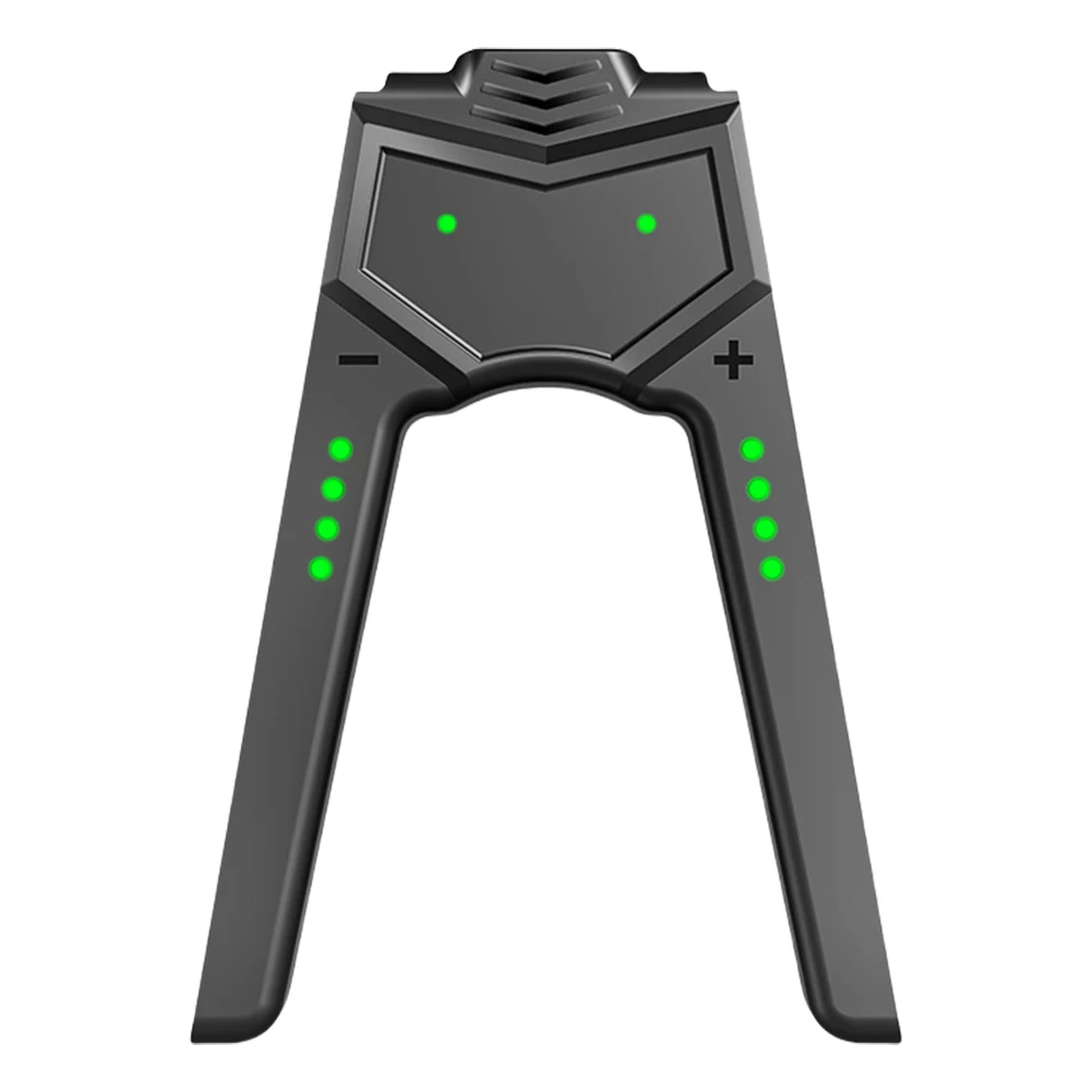 Uchwyt do gamepada do przełącznika OLED Joy-Con uchwyt do ładowania typu C przenośna ładowarka kontrolera w kształcie litery V ze wskaźnikami uchwyt ładowarki