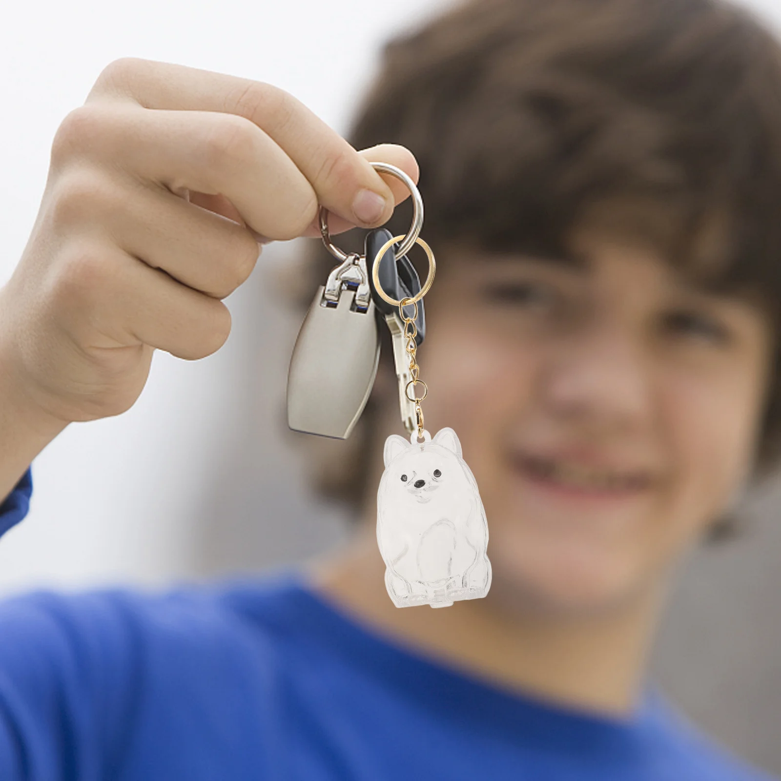 

2Pcs Pet Hair Collector Key Chain Unique Bottle Design for Storing and Displaying Cherished Pet Hair Keepsakes