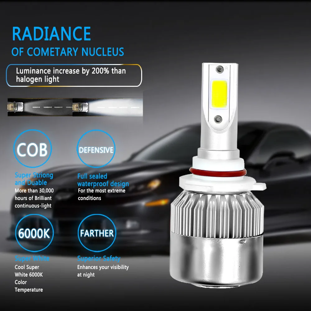 Car LED Headlight Bulbs H1 H11 H7 Canbus Car Lights 12V 90W 12000LM For BMW X5 2005 2006 2007 2008 2009 2010 2011 2012 2013