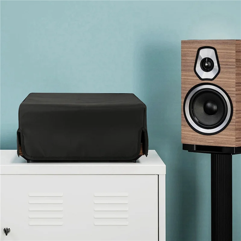 B92B-2X Turntables Dust Cover Audio Video Turntables Protective Case Record Player Dust Case