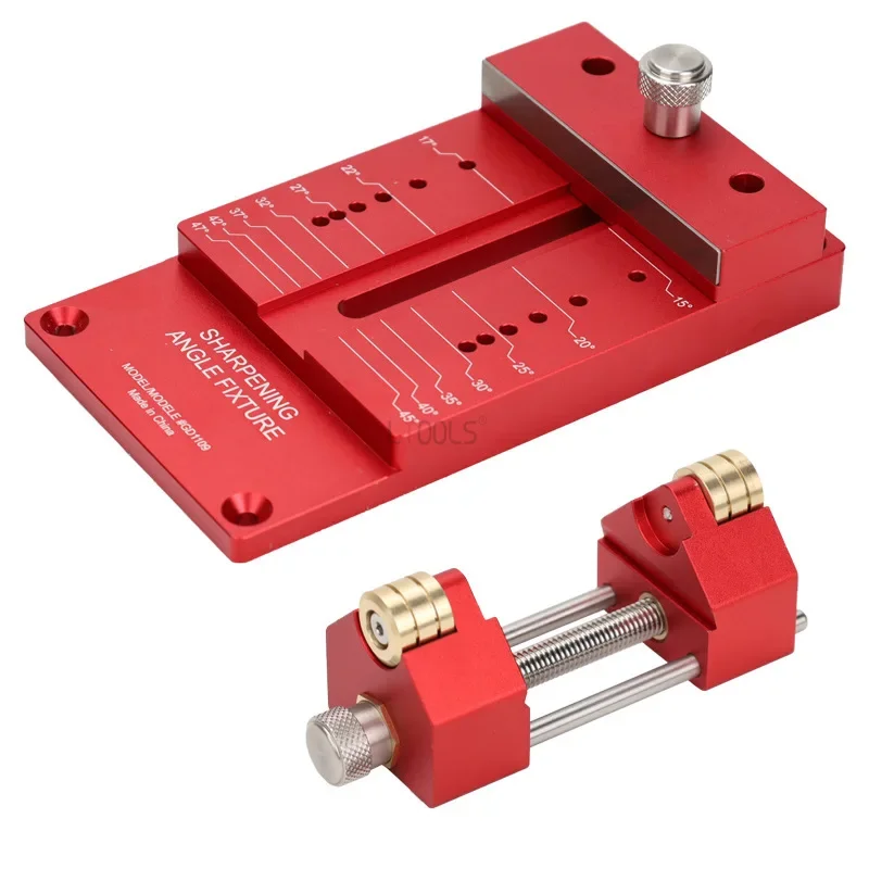Precision Angle Adjustable Sharpener Woodworking Fixed Angle Sharpener Chisel Polishing Fixing Bracket Chisel Honing GuideTools