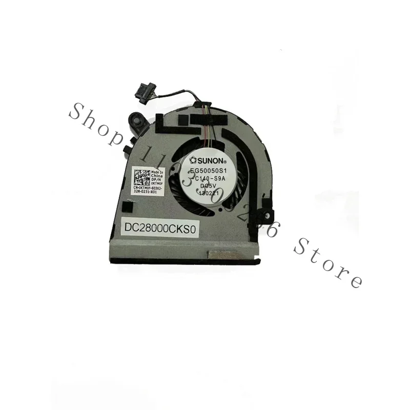 WYORESY ДЛЯ DELL XPS 12 9Q23 Вентилятор процессора 0KTM0F KTM0F DC28000C2S0