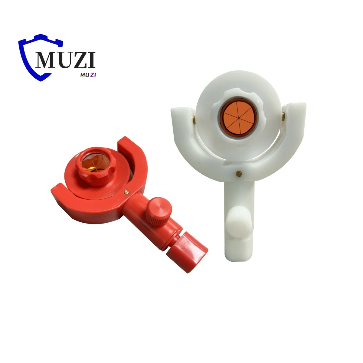 ADS109 Plastic Monitoring Prism 1 Inch Copper Coated Reflector for Leica FOR Sokkia Total Surveying Station with 5/8" Thread