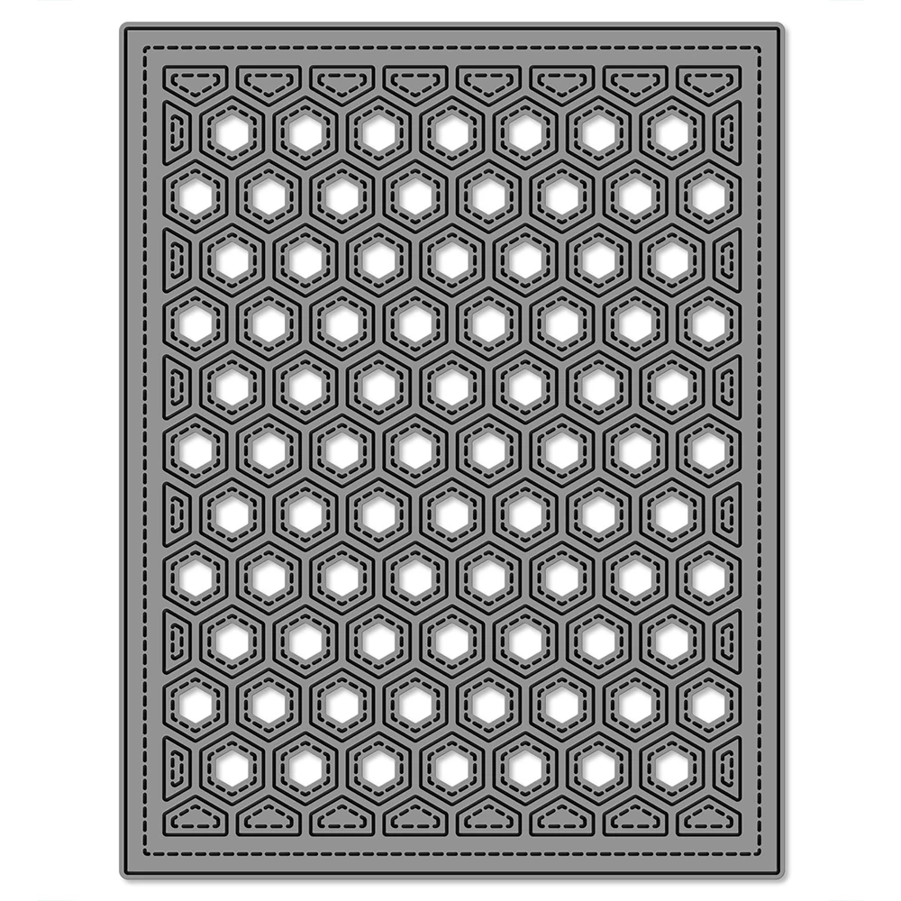 Honingraat, bijenkorf, metalen stansmessen met bijenthema Embossing Diecut voor doe-het-zelf kaarten maken Scrapbooking Crafting Supplies