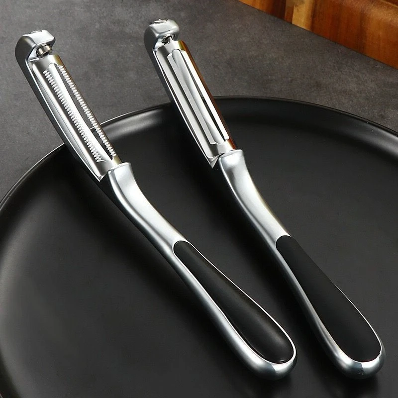 Zinc Alloy Potato Peeler Cucumber Carrot Peeling Knife Vegetables Fruit Sweet Potato Multifunctional Peeling Tool