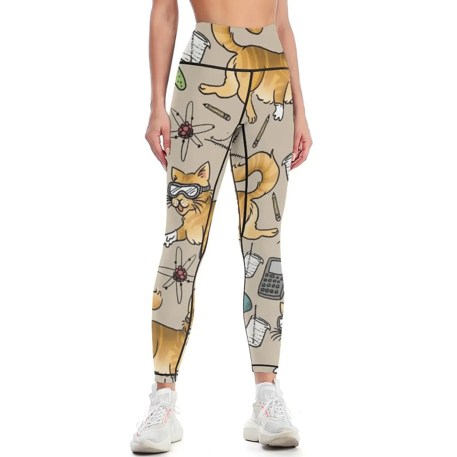 

STEM Cats Leggings sports for push up legings for fitness workout shorts gym top Womens Leggings